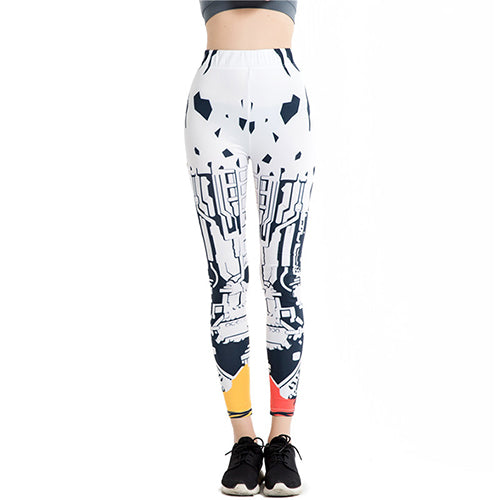 High Waist "Abstract Me" Leggings