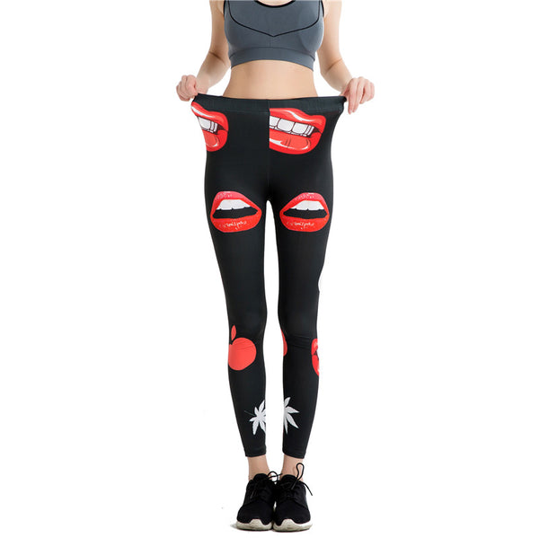 Red Lips Pants