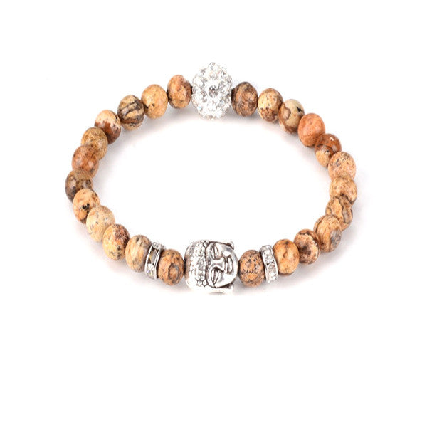 Mint Republic Buddha Head Bracelet