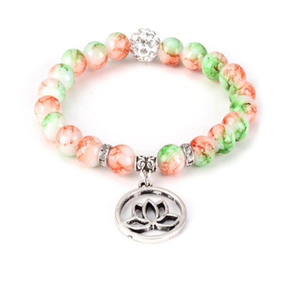 Mint Republic Lotus Bead Bracelet